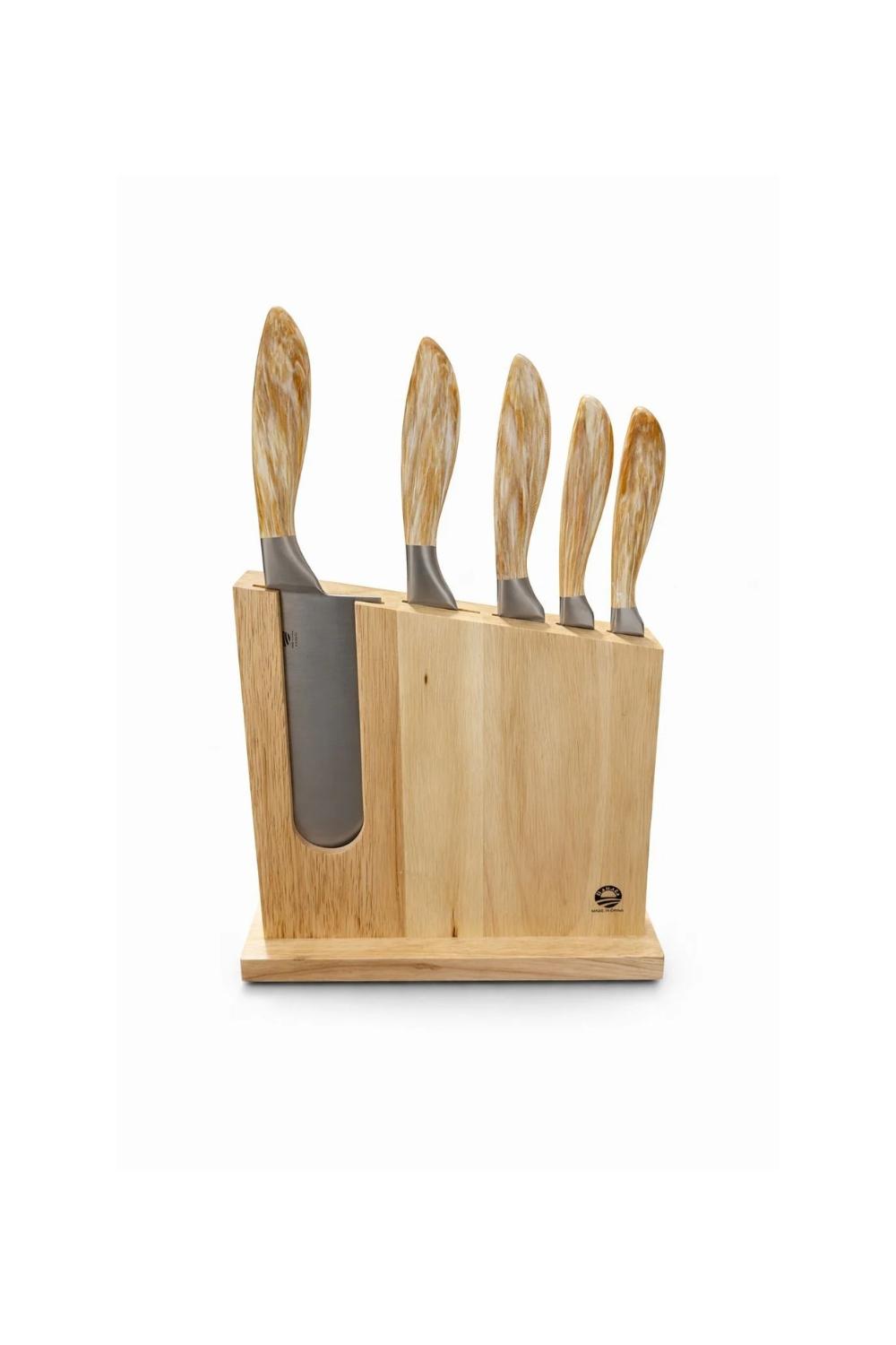 KNIFE SET WITH CLEAVER
