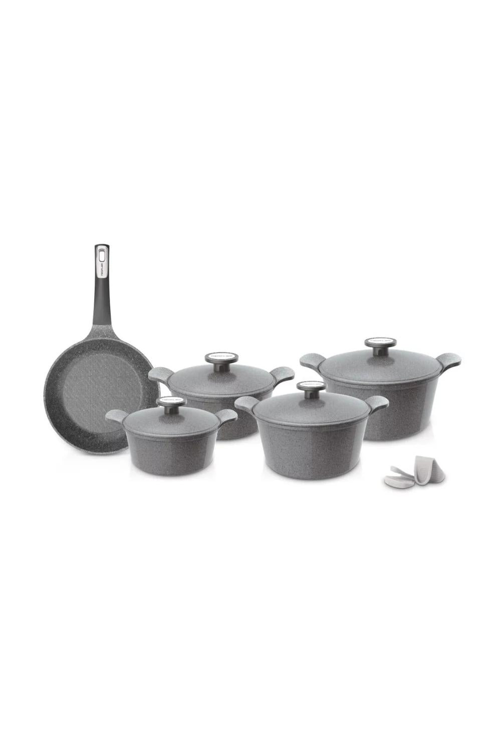 NEOFLAM GRANITE COOKWARE SET – 11 PCS