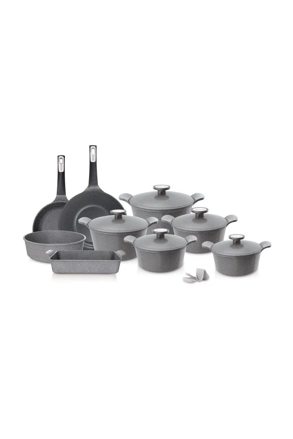 NEOFLAM GRANITE COOKWARE SET – 14 PCS