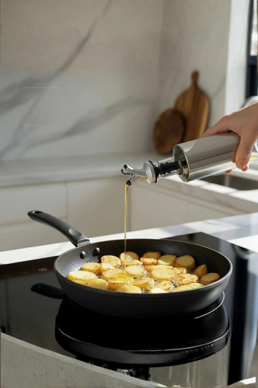 زجاجة زيت وخل