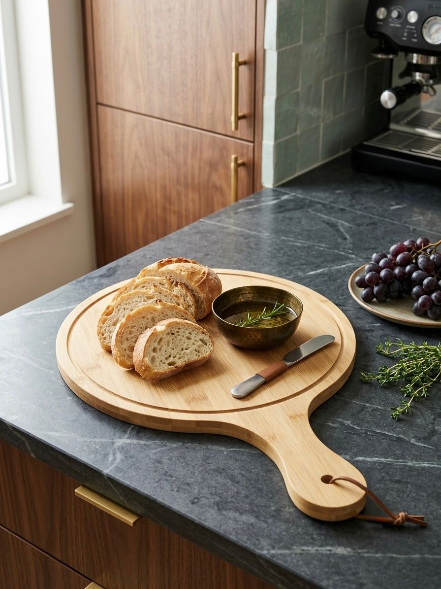 WOODEN PIZZA BOARD