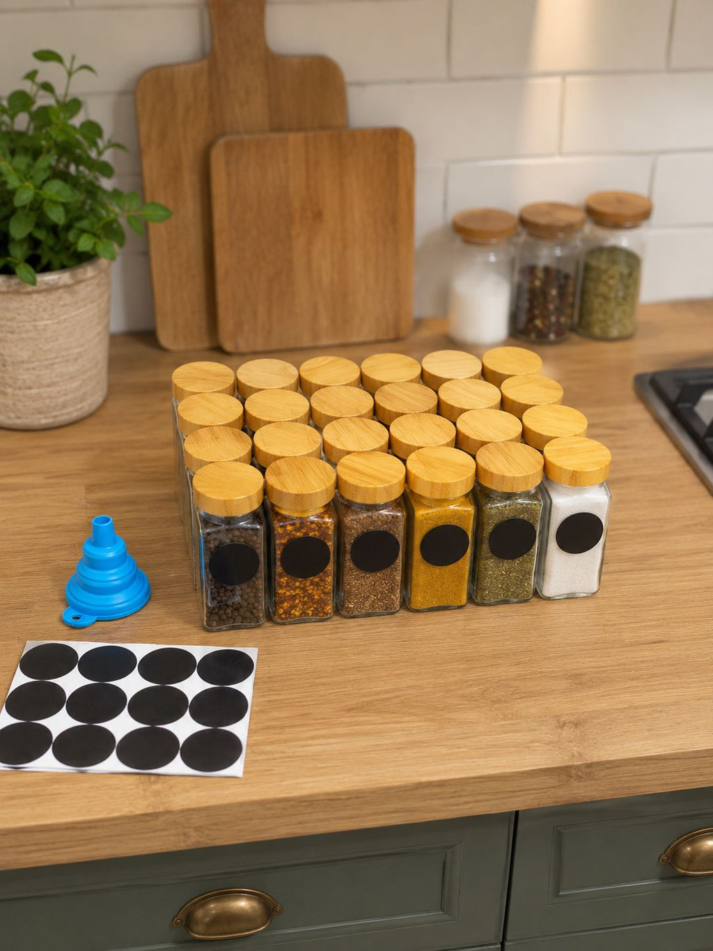 24 PCS SPICE JAR SET