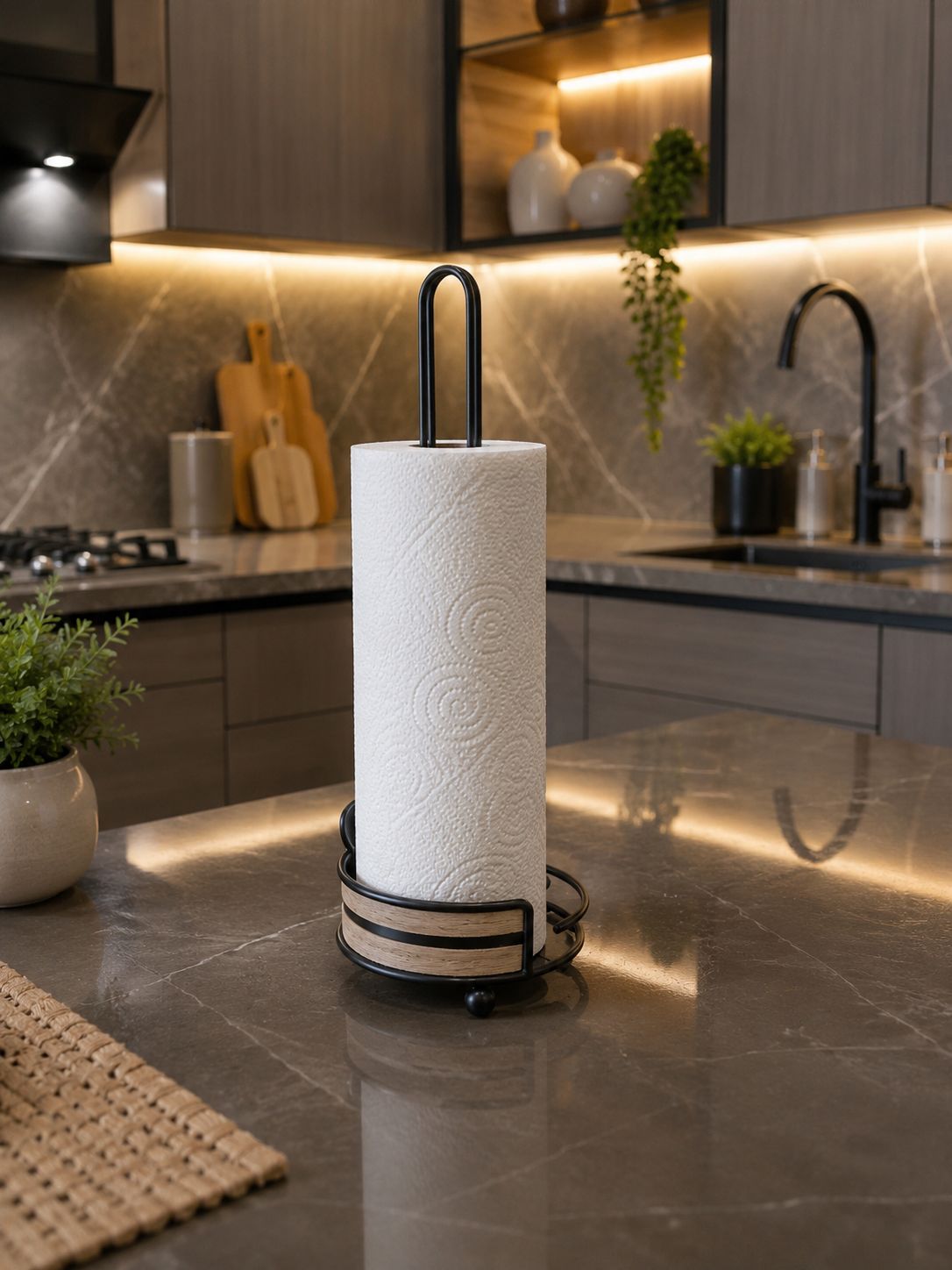 KITCHEN PAPER TOWEL HOLDER 2