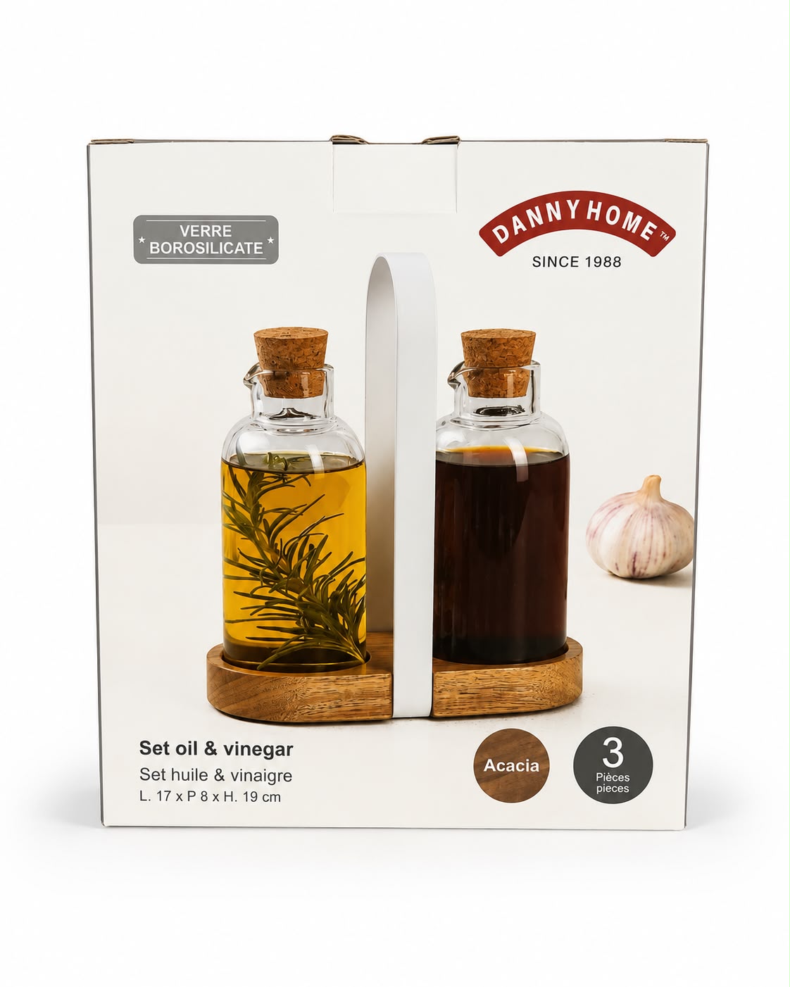 OIL & VINEGAR BOTTLE SET