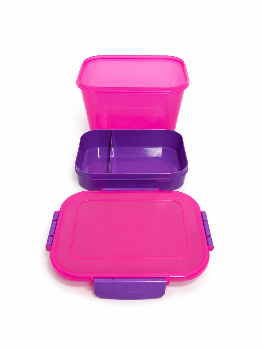 2.3L FRESCO LUNCH BOX - PINK x PURBLE