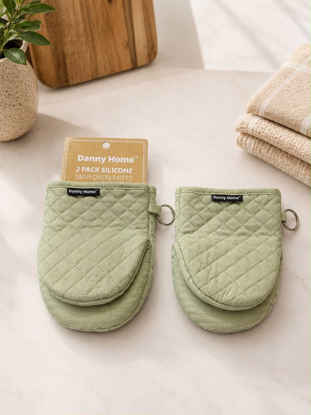2-PACK SILICONE MINI OVEN MITTS