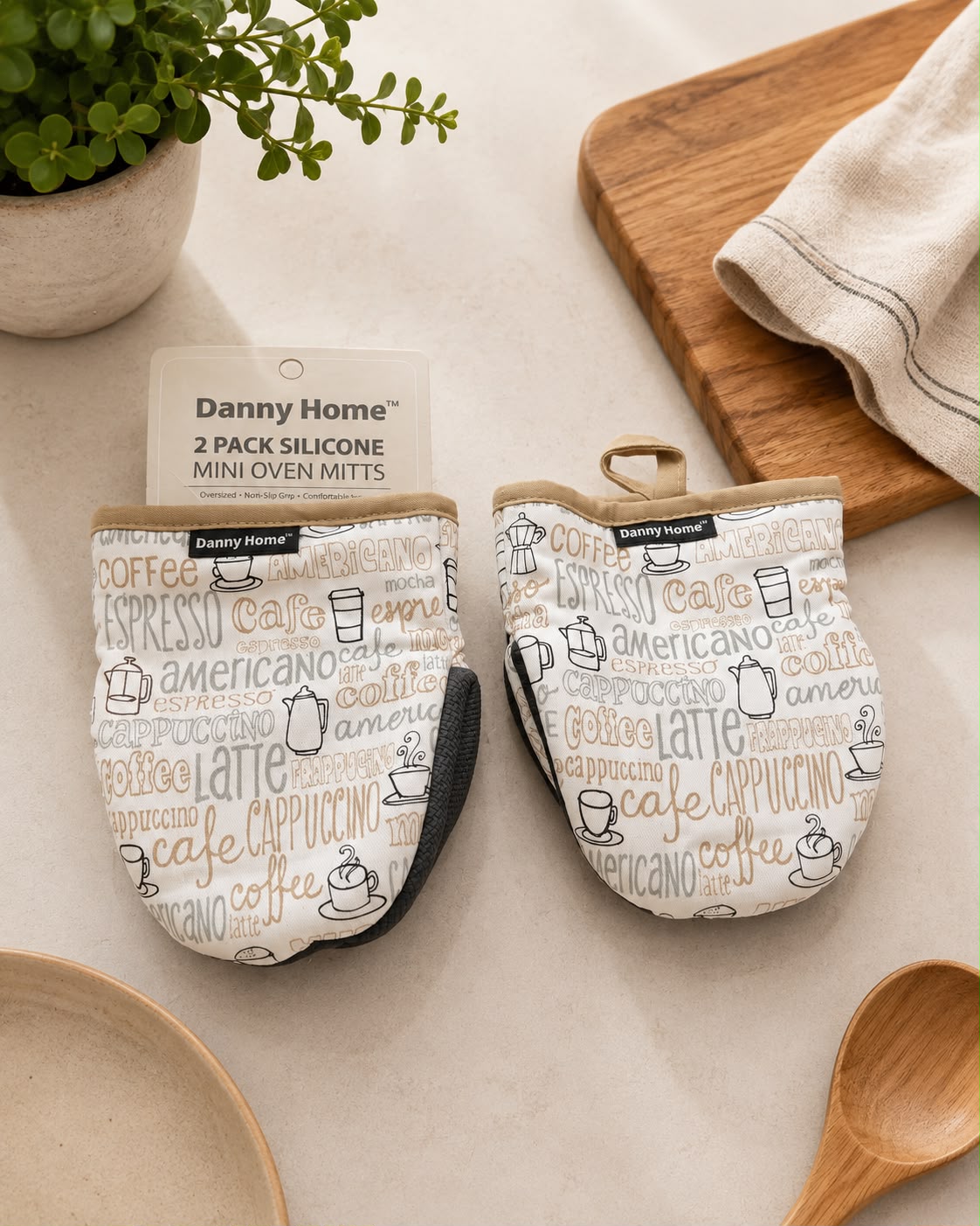 2-PACK SILICONE MINI OVEN MITTS