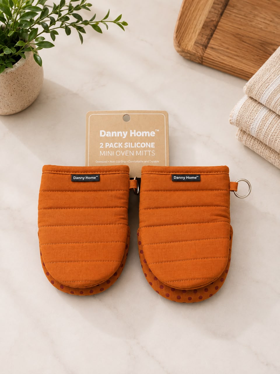 2-PACK SILICONE MINI OVEN MITTS
