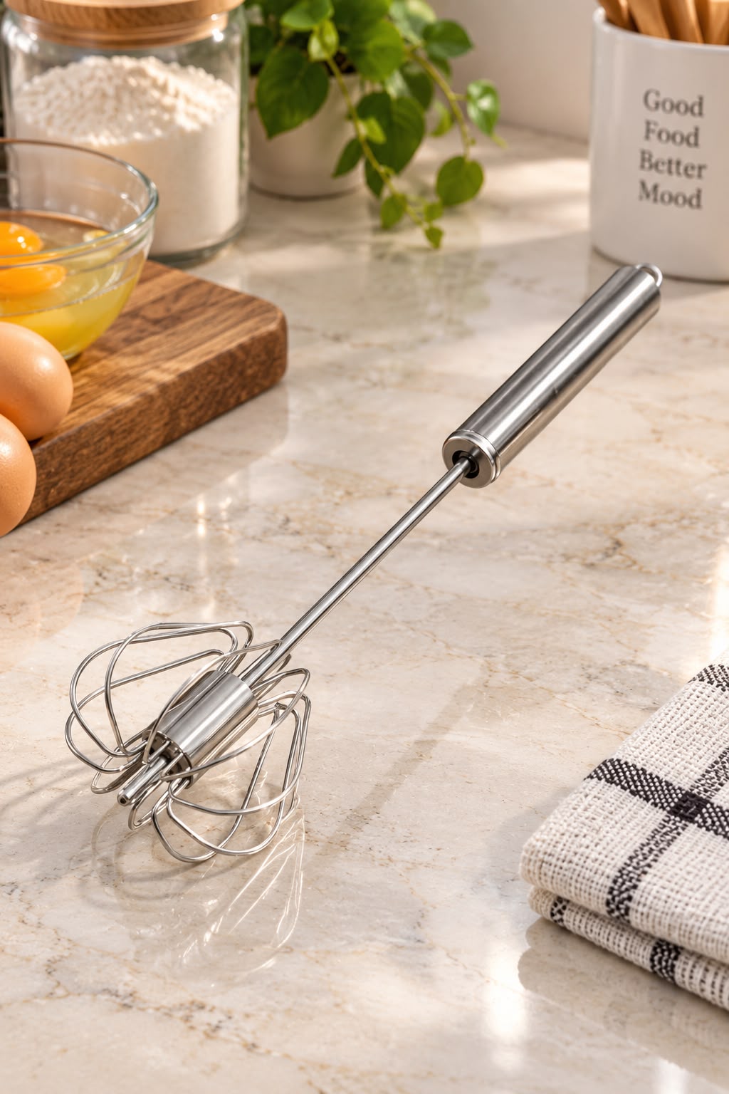 STAINLESS STEEL HAND WHISK