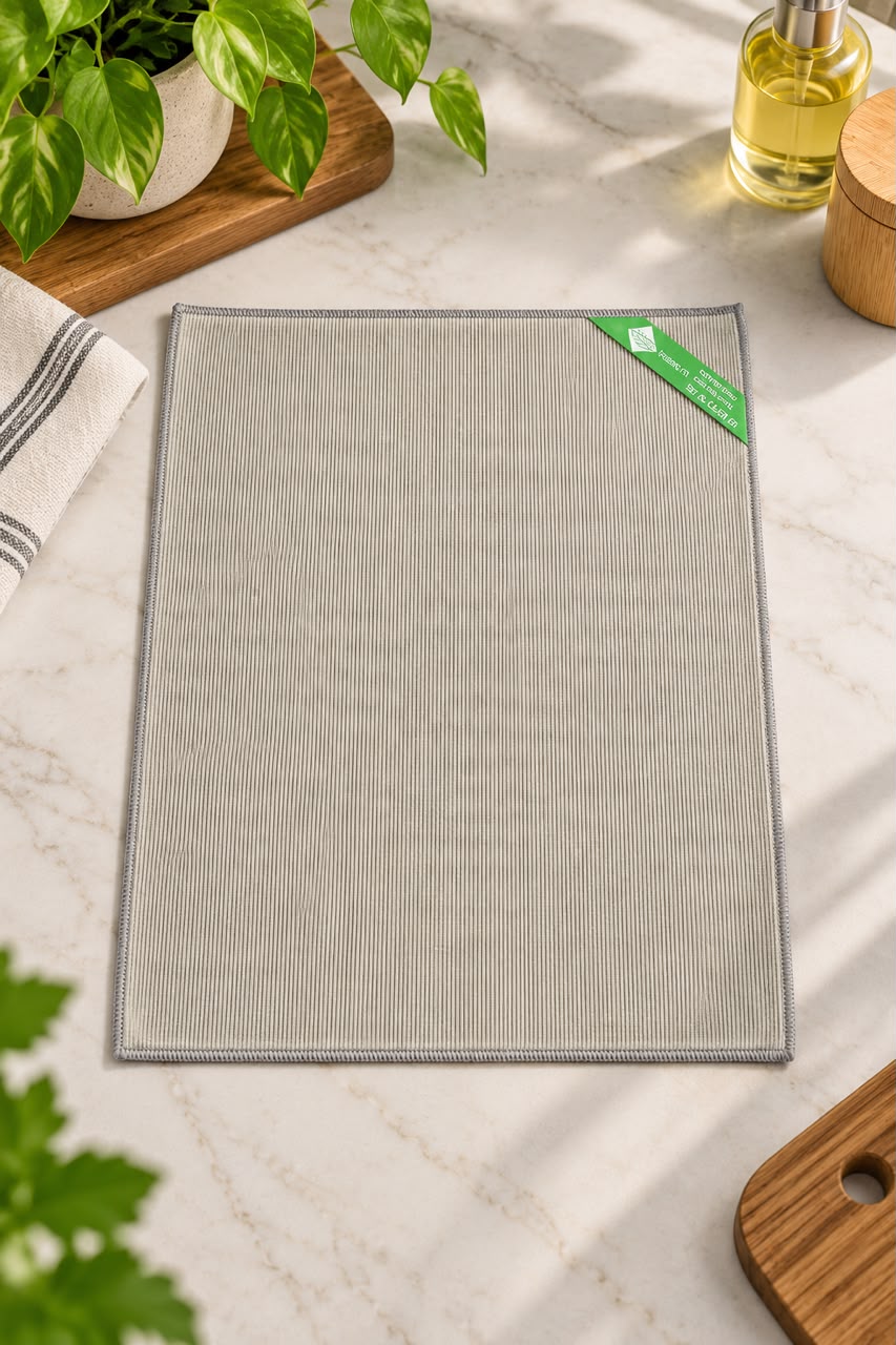 GREEN FIBER GLASS SHINE CLOTH