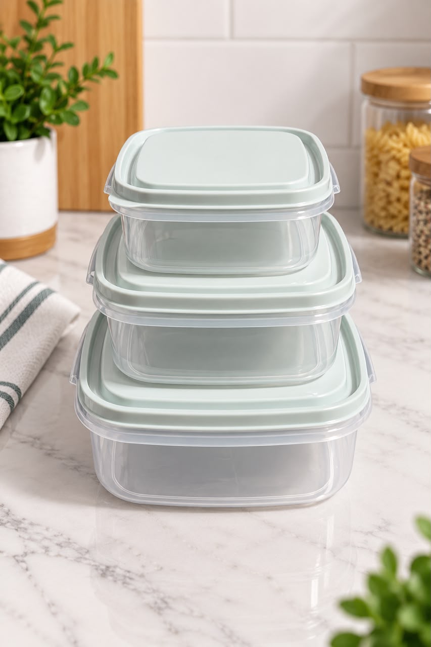 AIRTIGHT FOOD STORAGE CONTAINERS SET