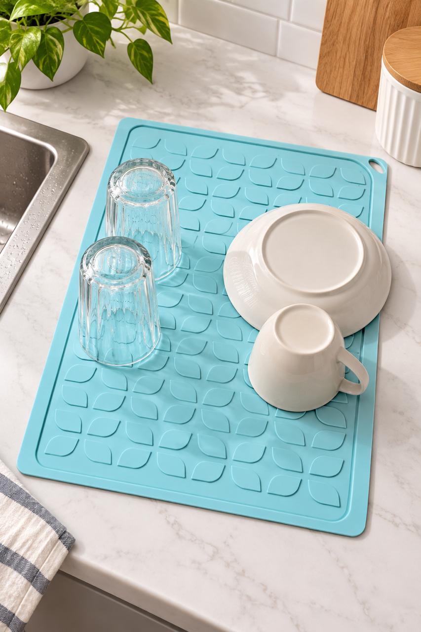 SILICONE DISH DRYING MAT