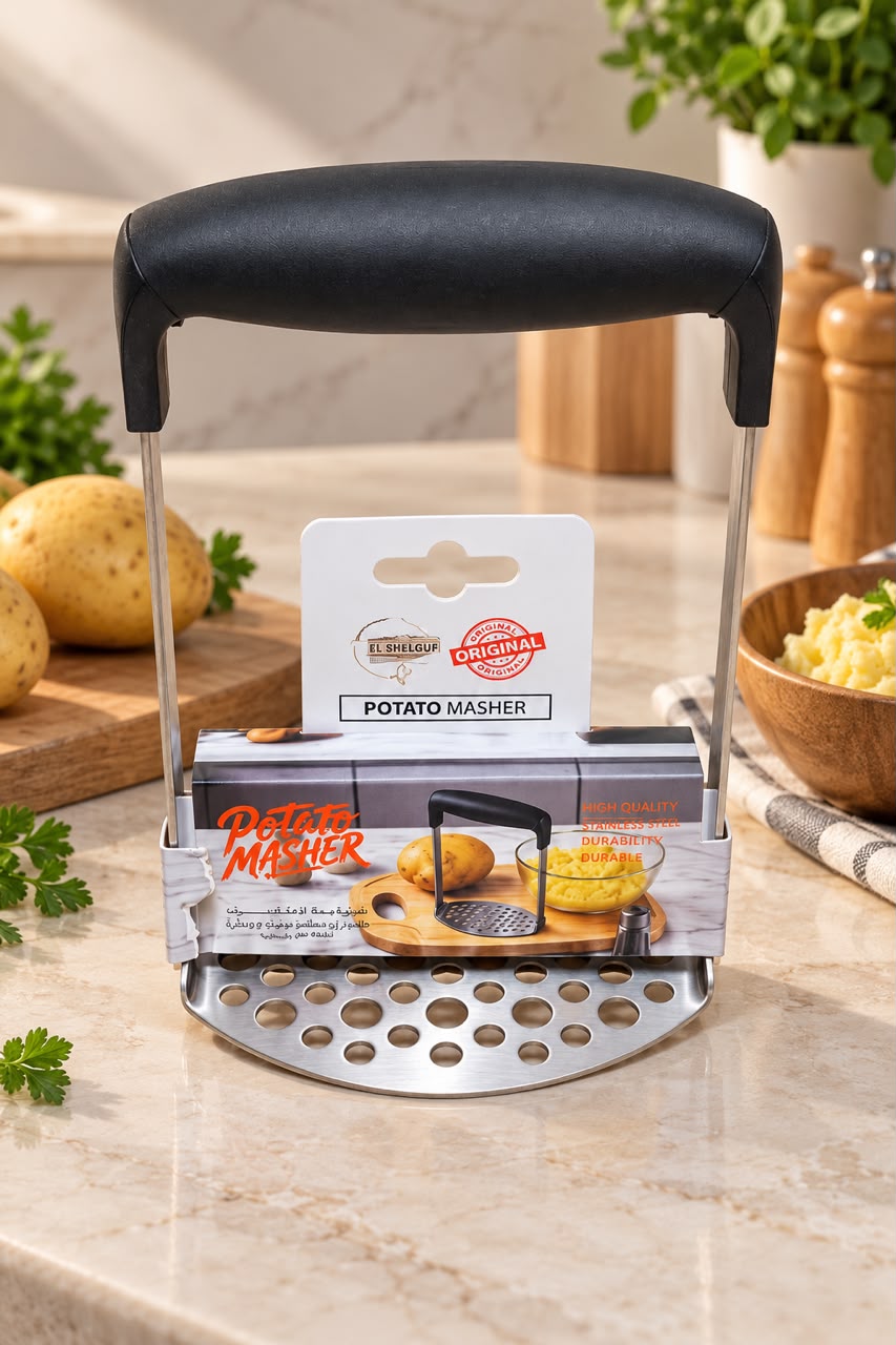 STAINLESS STEEL POTATO MASHER